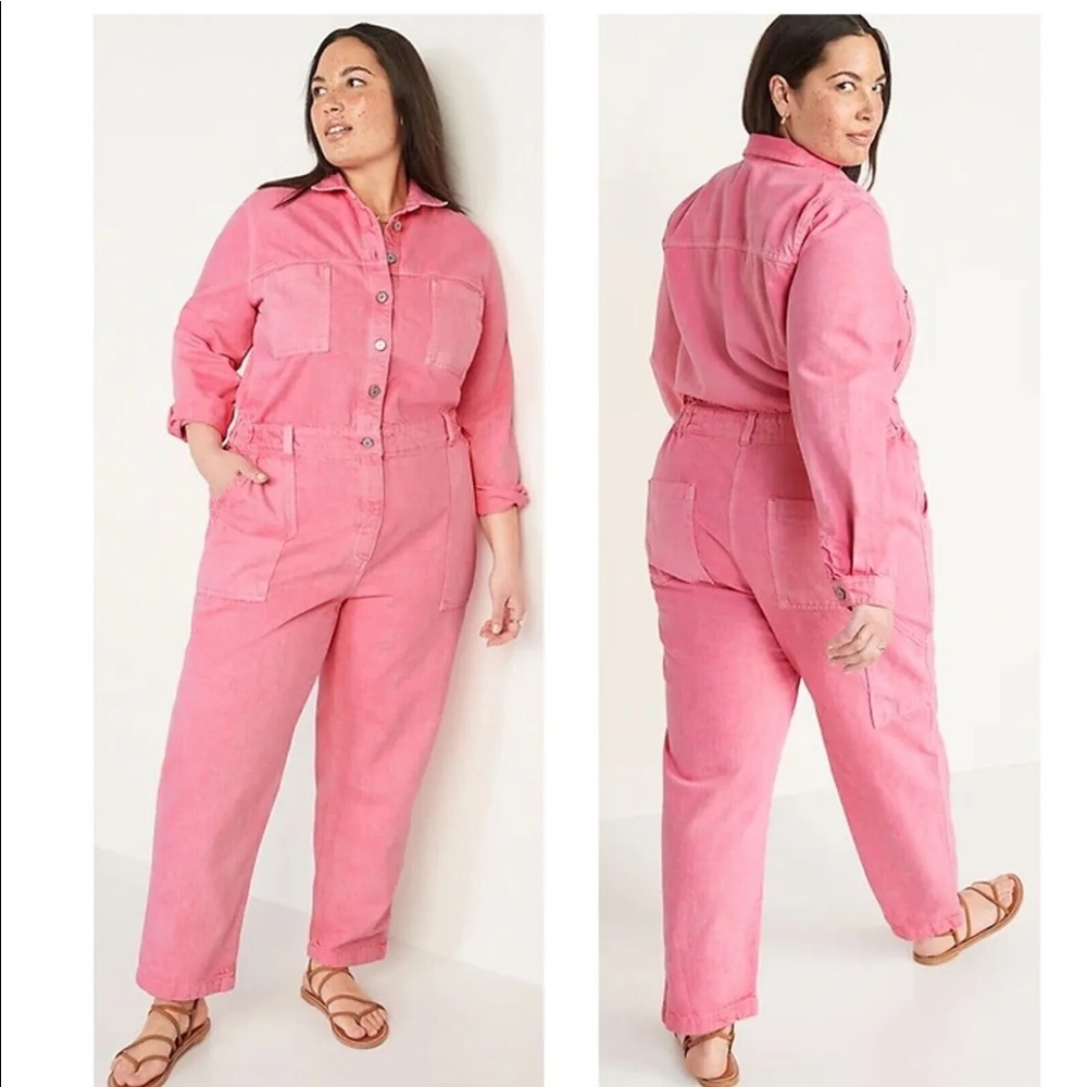 Old Navy Pink Jumpsuit